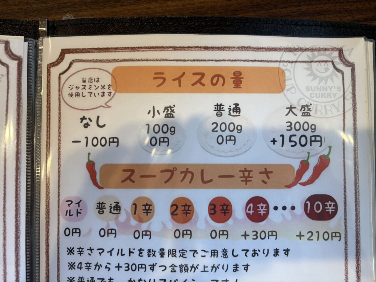 スープカレー サニー