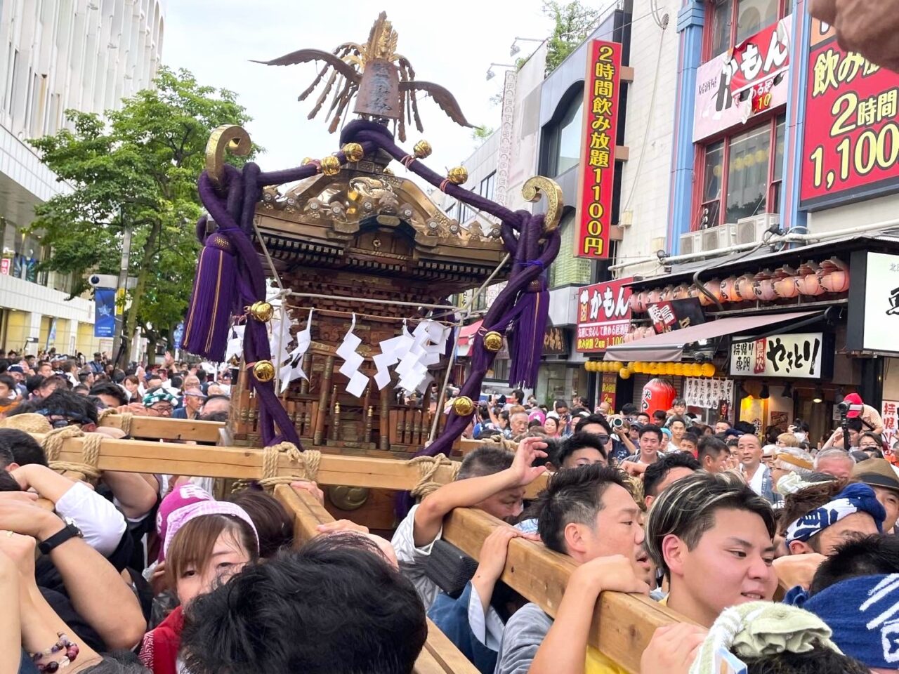神輿パレード