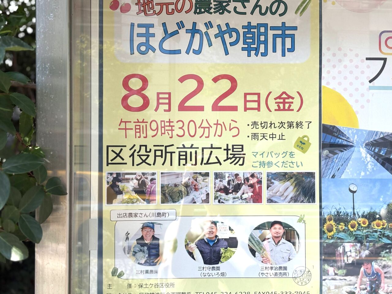 ほどがや朝市